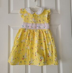 Good Lad Smocked Bunny Dress